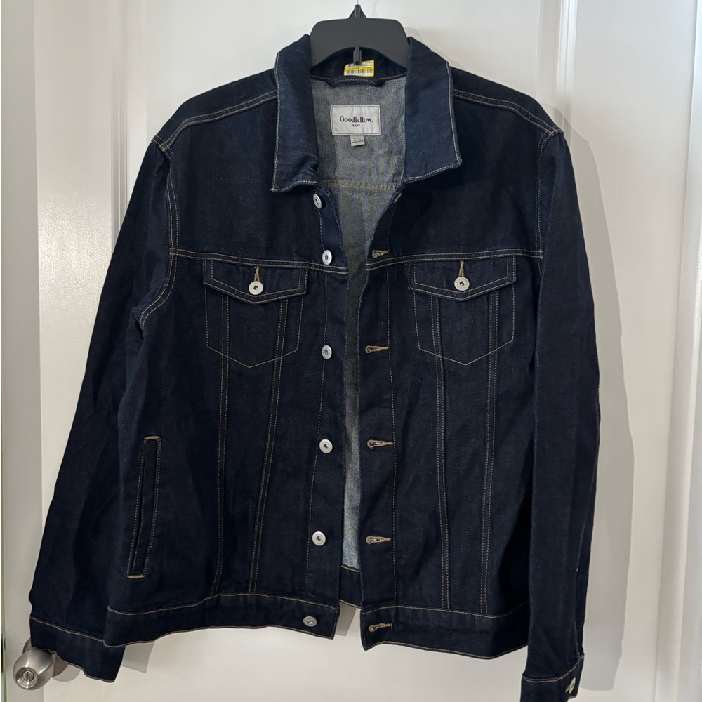 Goodfellow & Co Men’s Dark Blue Denim Jacket sz XXL New